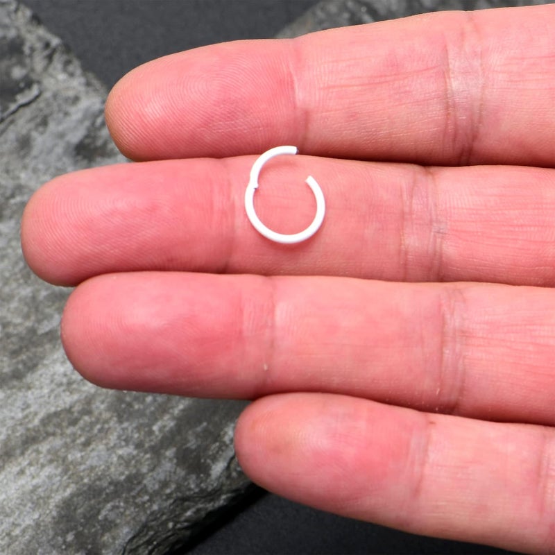 Body Candy Segment Hoop Rings 18 Gauge 316l Surgical Steel Lip Ring Cartilage - Image 4